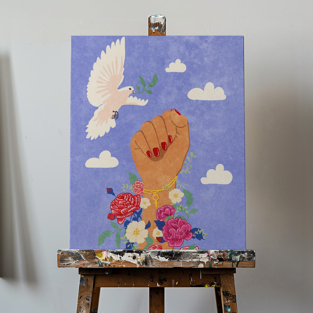 Feminist Fist | Canvas