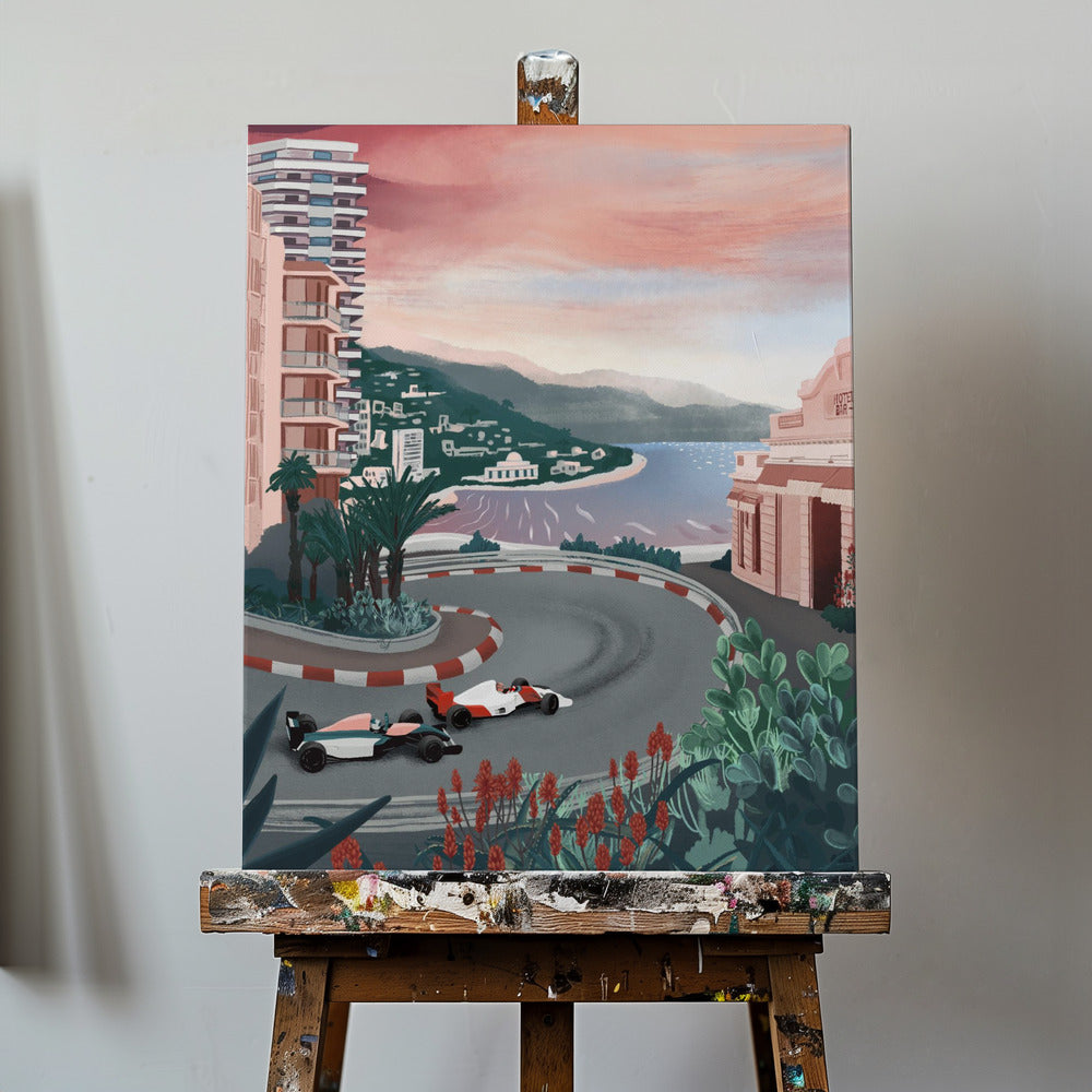 Circuit de Monaco | Tableaux sur Toile