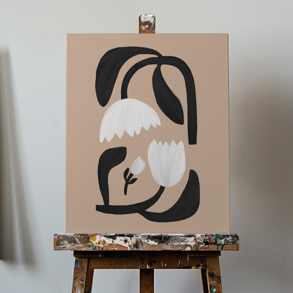 Scandi Botanisch I | Canvasprints