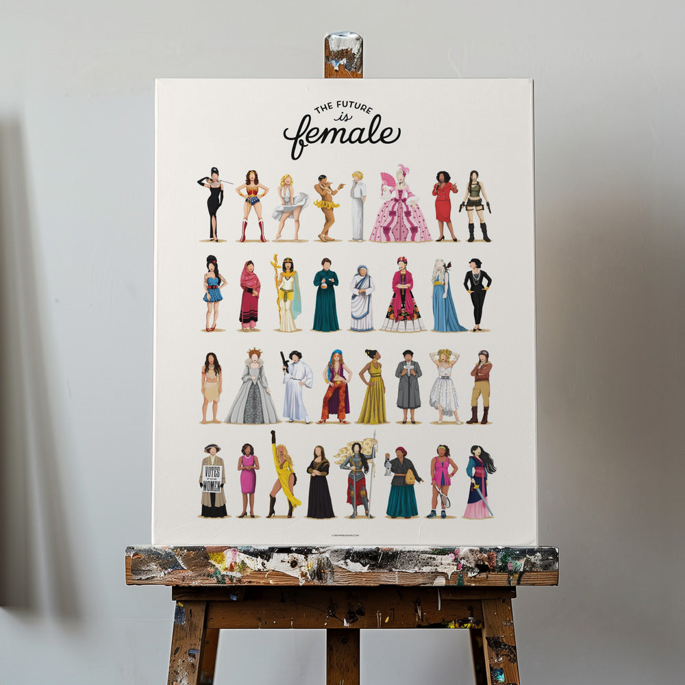 Framtiden är kvinnlig | Canvas