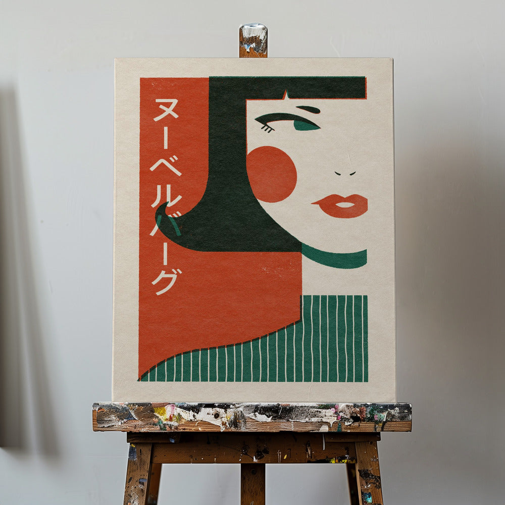 Japanische New Wave | Leinwand-Bilder