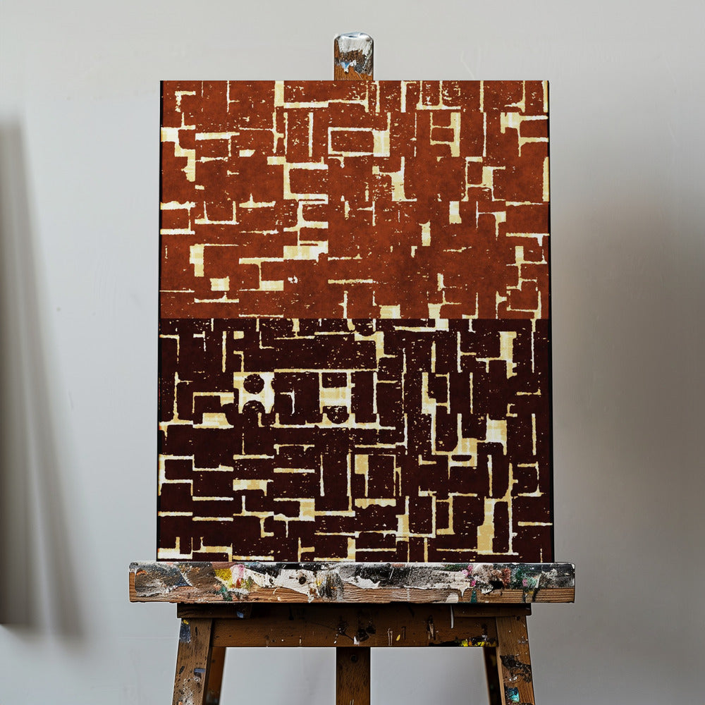 Dual Maze Tapestry | Canvas