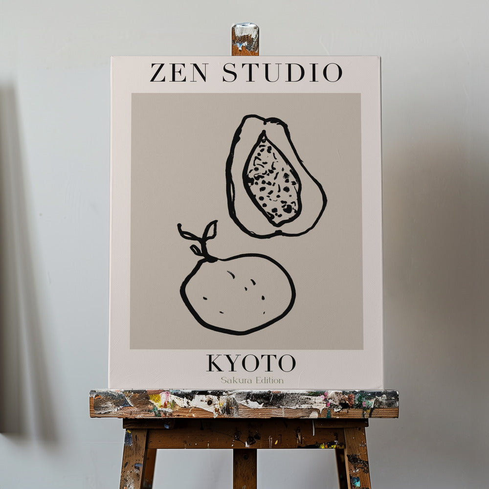 Zen Fruktessens | Canvastavla