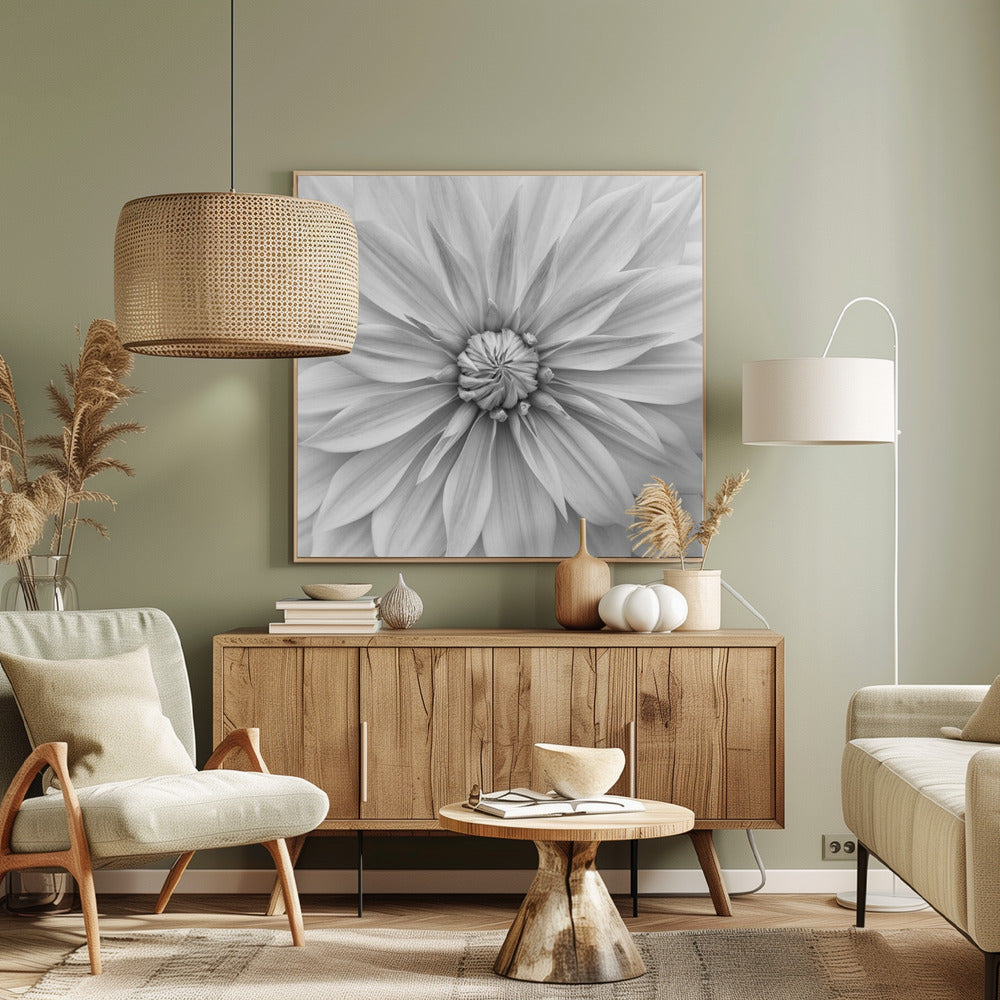 Hamari Gold in Monochrom | Leinwand-Bilder