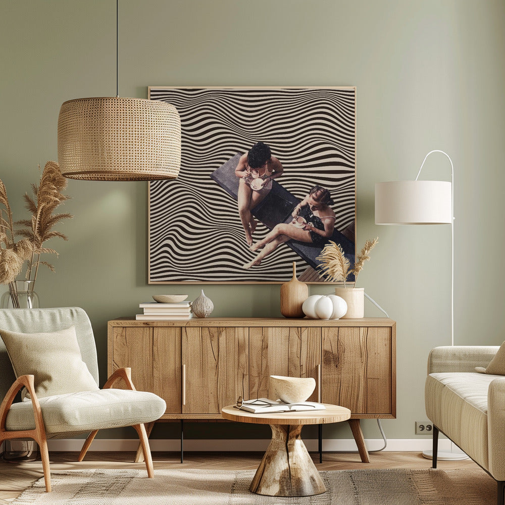 Universal BFF-Discussion café Vertigo | Tableaux sur Toile