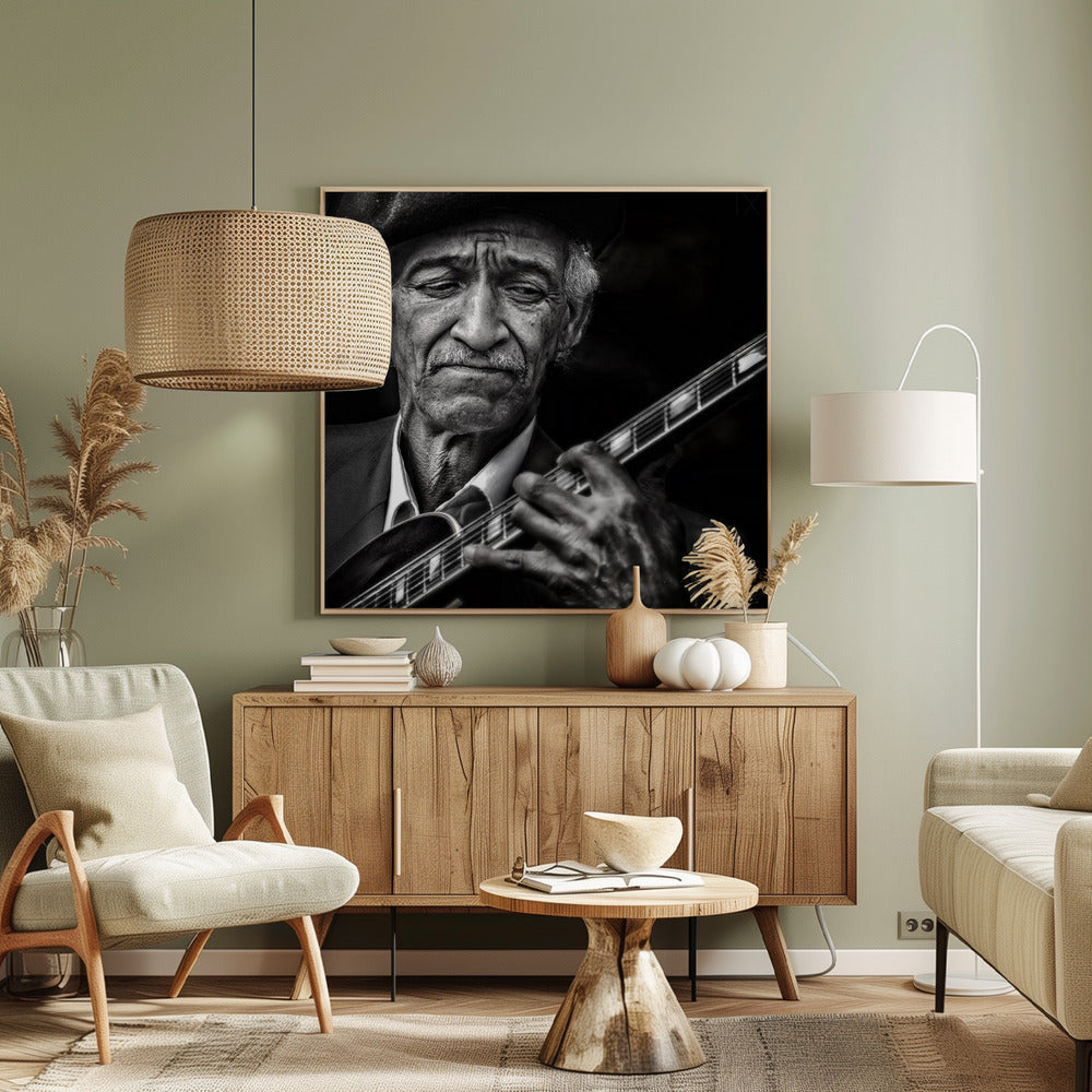 the guitarist | Canvas