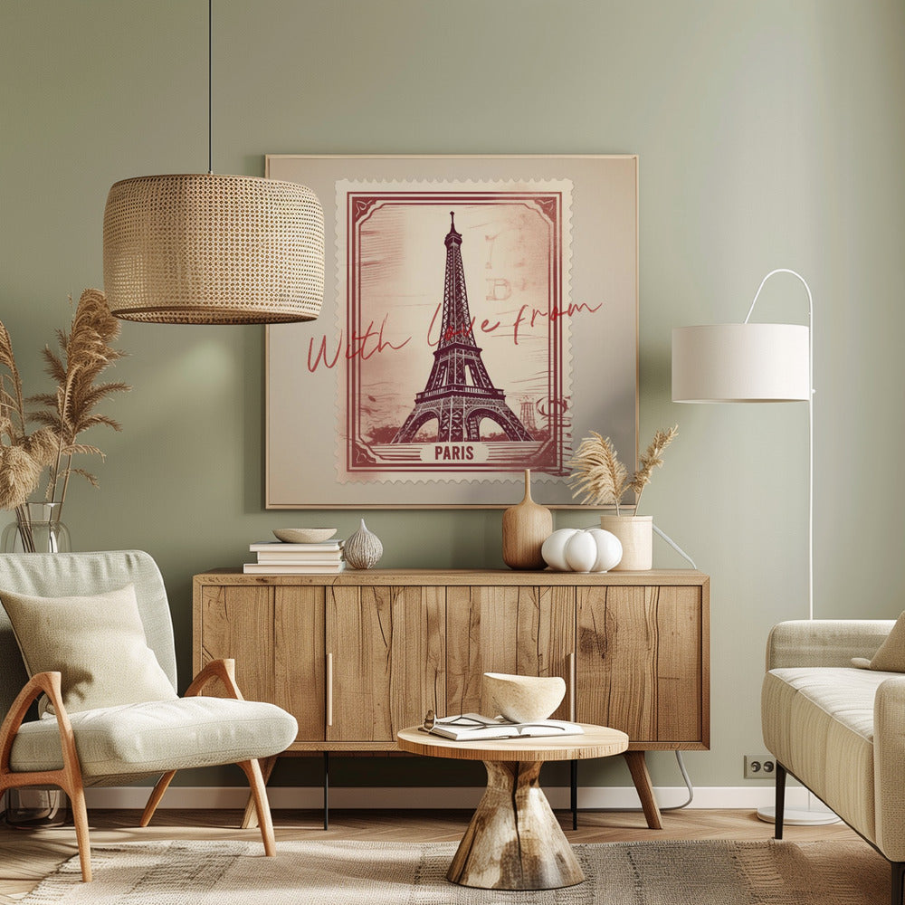 With Love From Paris | Canvas