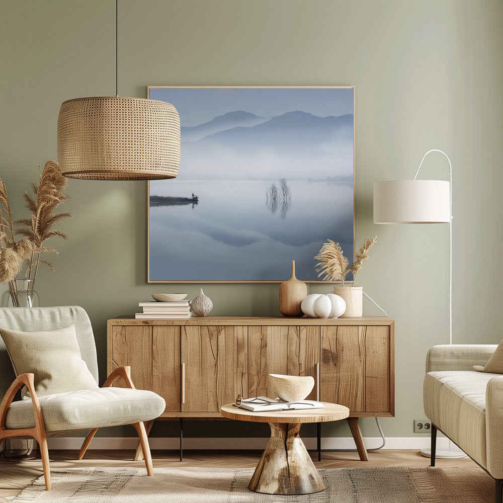 Blå tystnad | Canvas