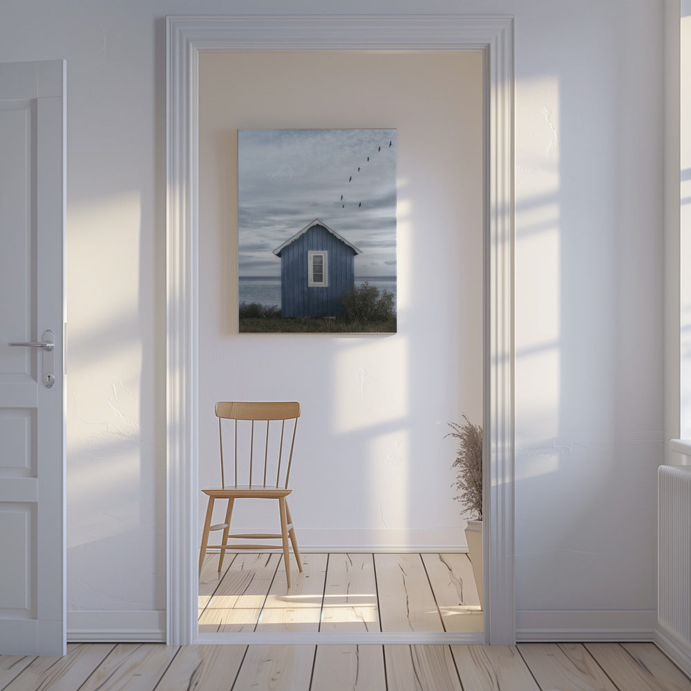 Strandhytte | Lærredsbilleder