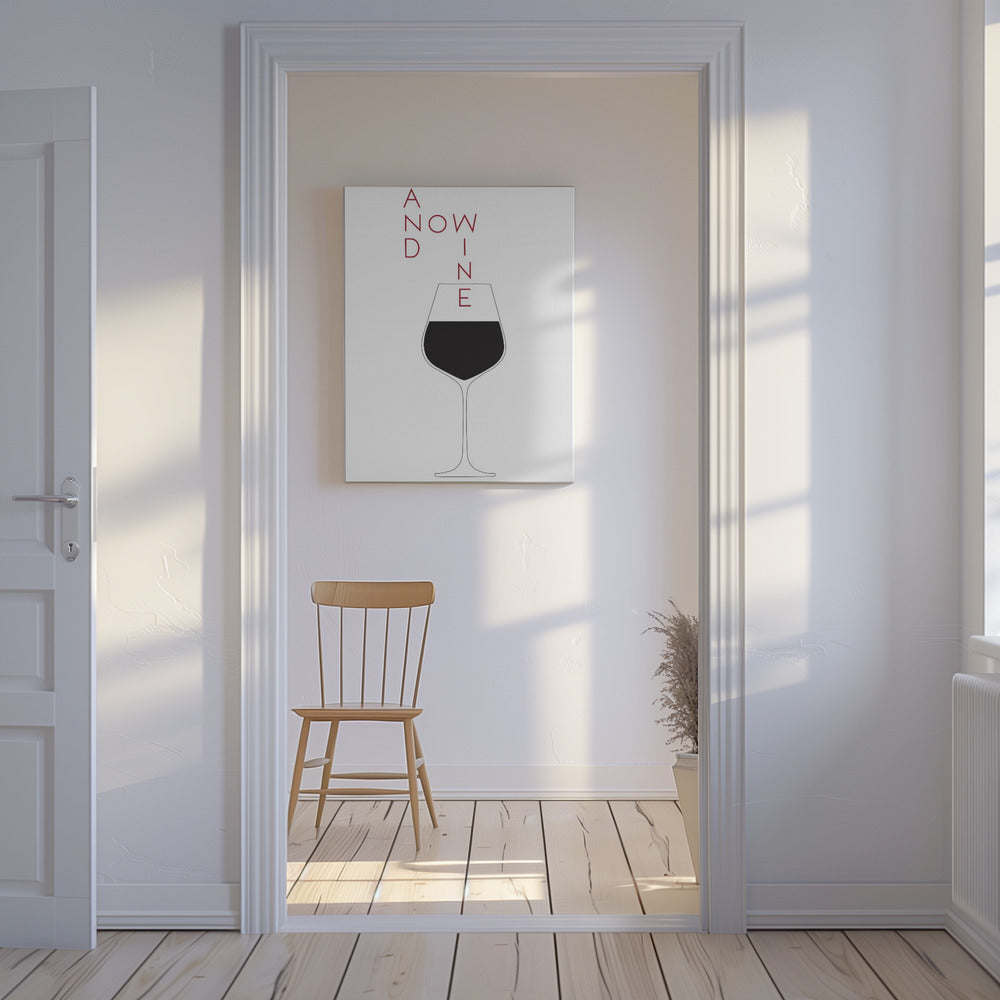 E adesso il vino | Stampe su Tela