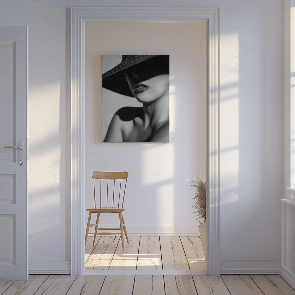 Cappello e ombra | Stampe su Tela
