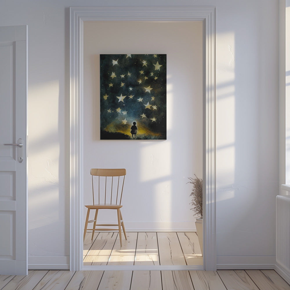 Titta mot stjärnorna | Canvas