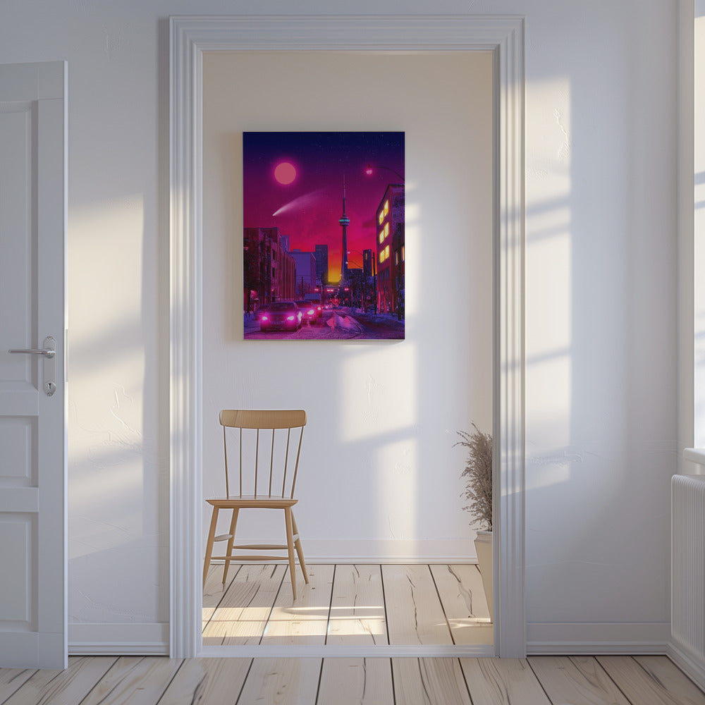 Neonstaden | Canvas