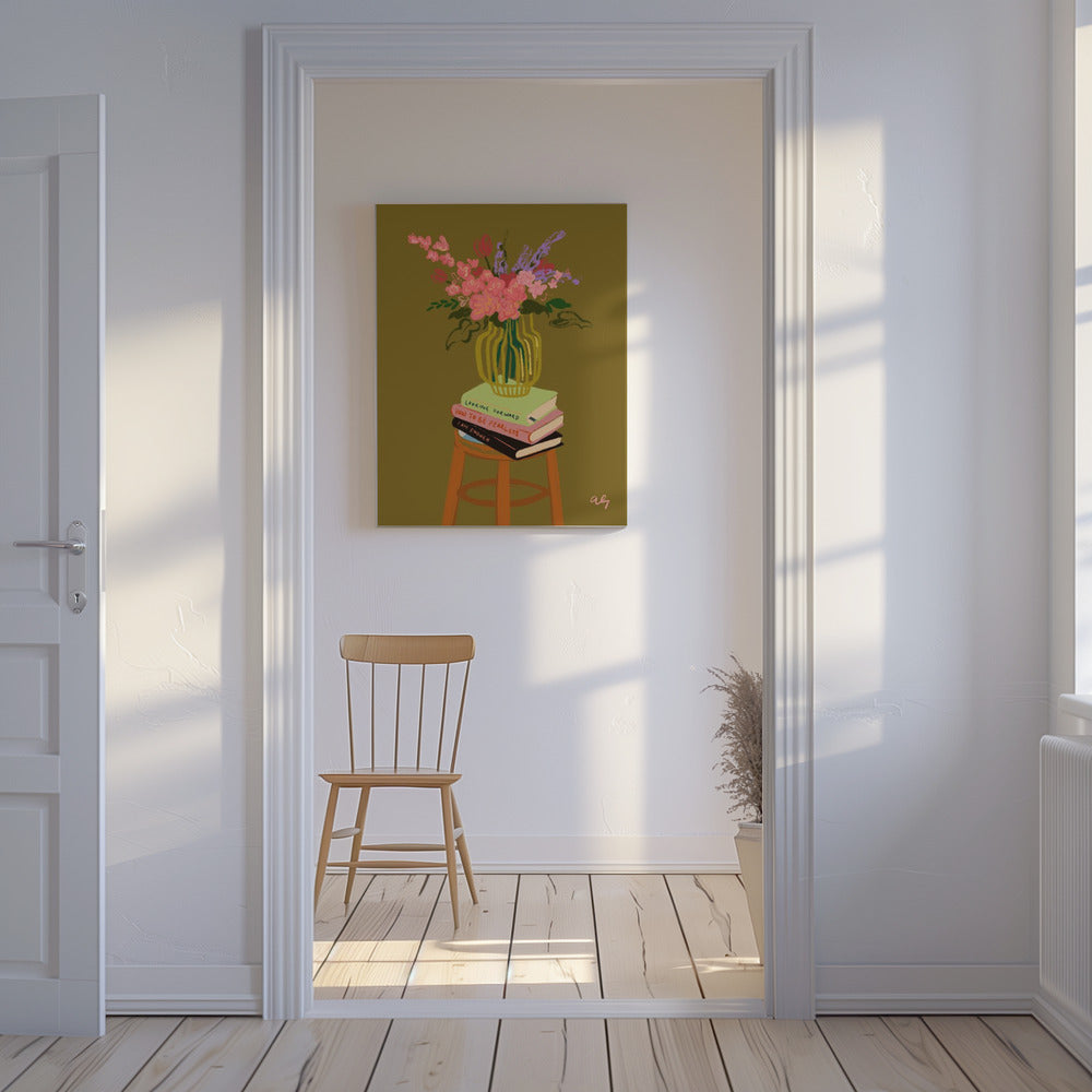 Floral Vase | Canvas