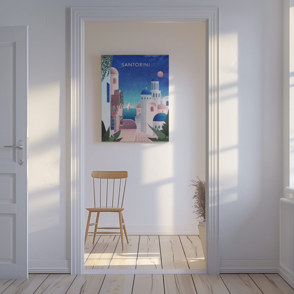 Santorini-teksti.png | Canvastaulut