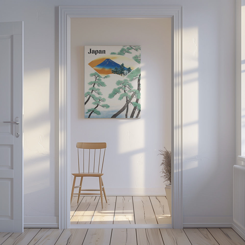 Reisen der japanischen Staatseisenbahnen in den 1930er Jahren Poster - Kunstdruck | Leinwand-Bilder