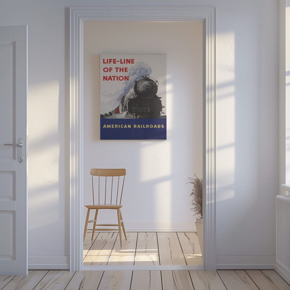 Amerikanische Eisenbahnen – Lebensader der Nation | Leinwand-Bilder