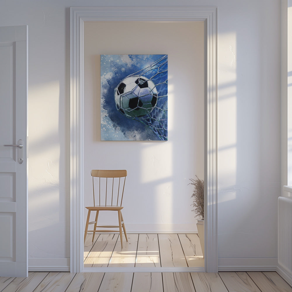 Fußball 3 Sportkunst | Leinwand-Bilder