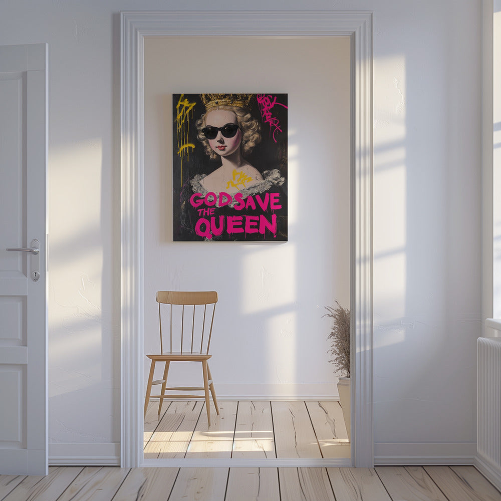 Que Dieu sauve la reine | Tableaux sur Toile