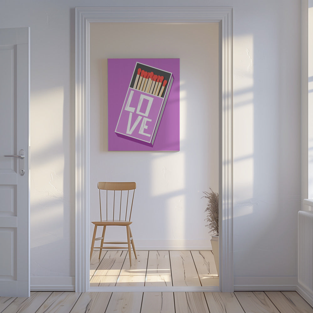 Matchstick Romance | Canvas