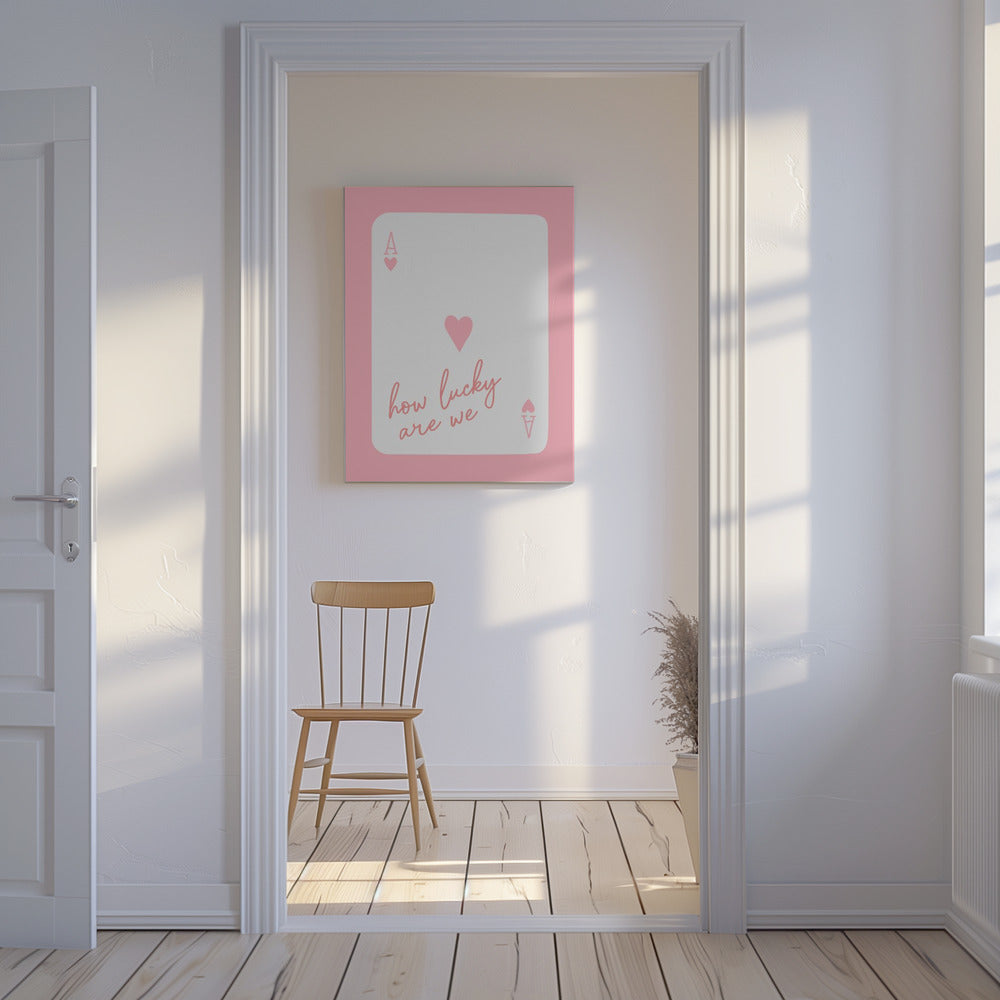¡Qué suerte tenemos, Ace Pink! | Impresiones en Lienzo