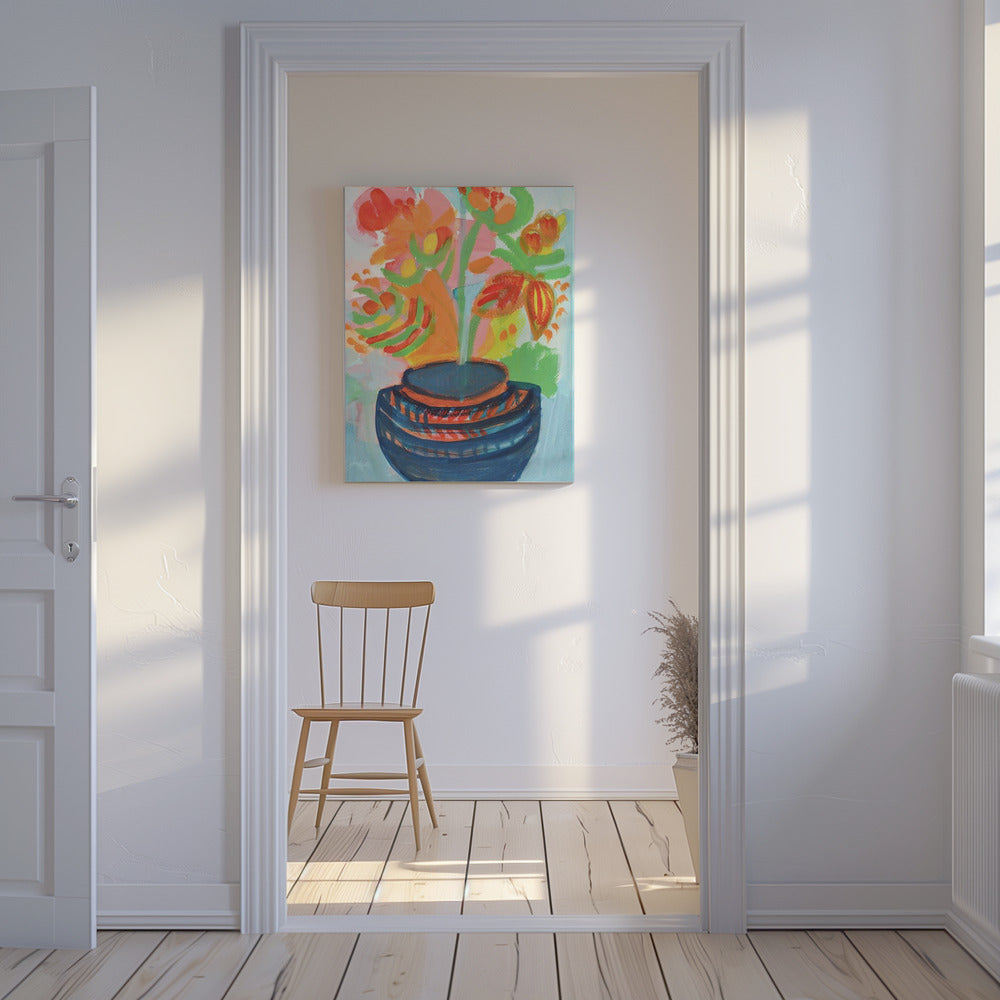 Potted Flowers | Canvas