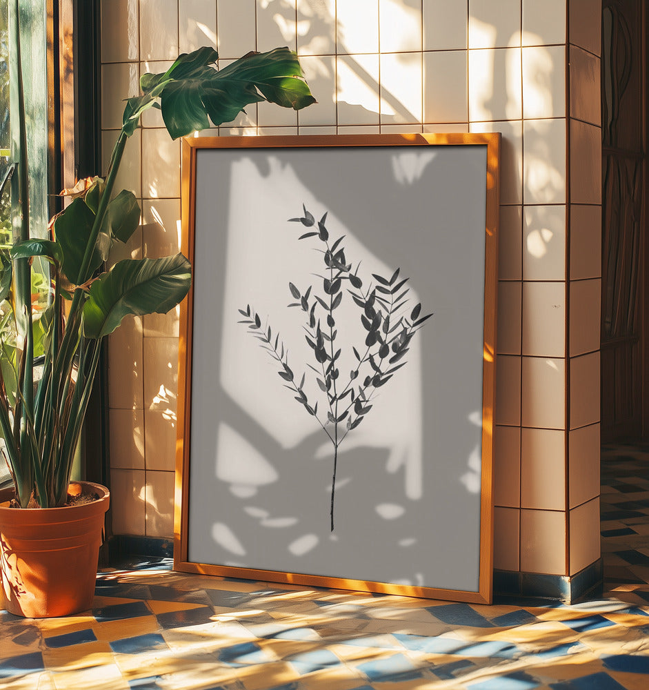 Atramentowy Botaniczny | Plakaty - Wydruki Artystyczne
