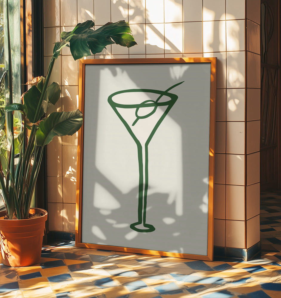 Cocktail Green | Poster