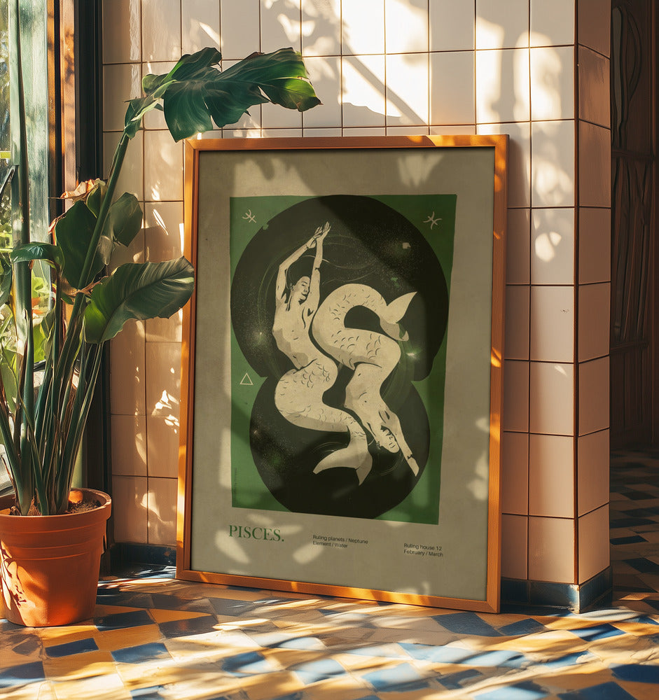 Fiskarna-tryck | Poster