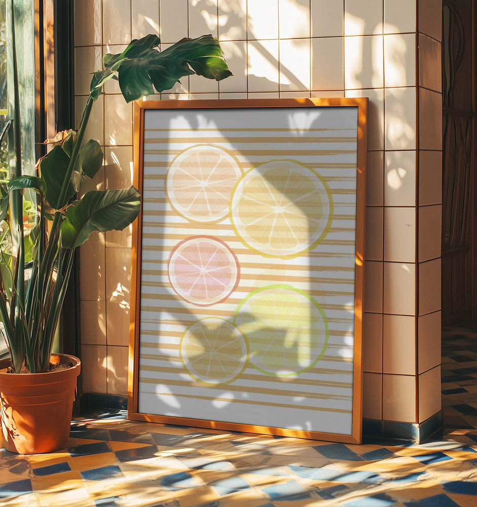 Citrus Harmoni | Plakater - Kunsttryk