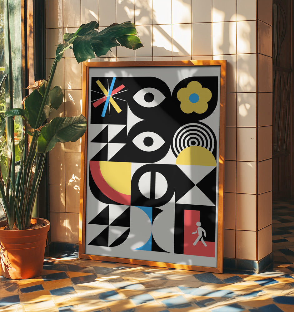 Maximalist Geometrical Surreal Design | Poster