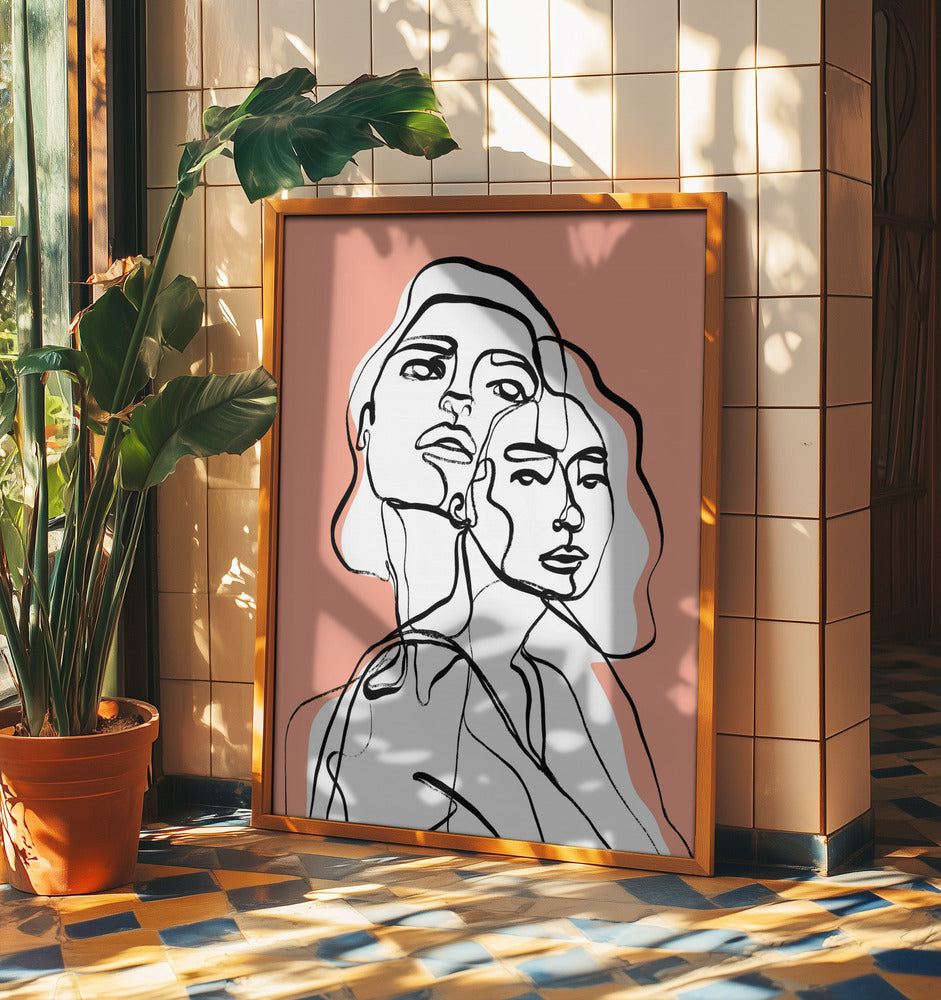 Entwined Faces | Poster