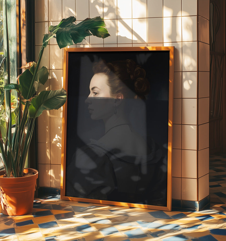 Modern Portrait of Woman | Poster