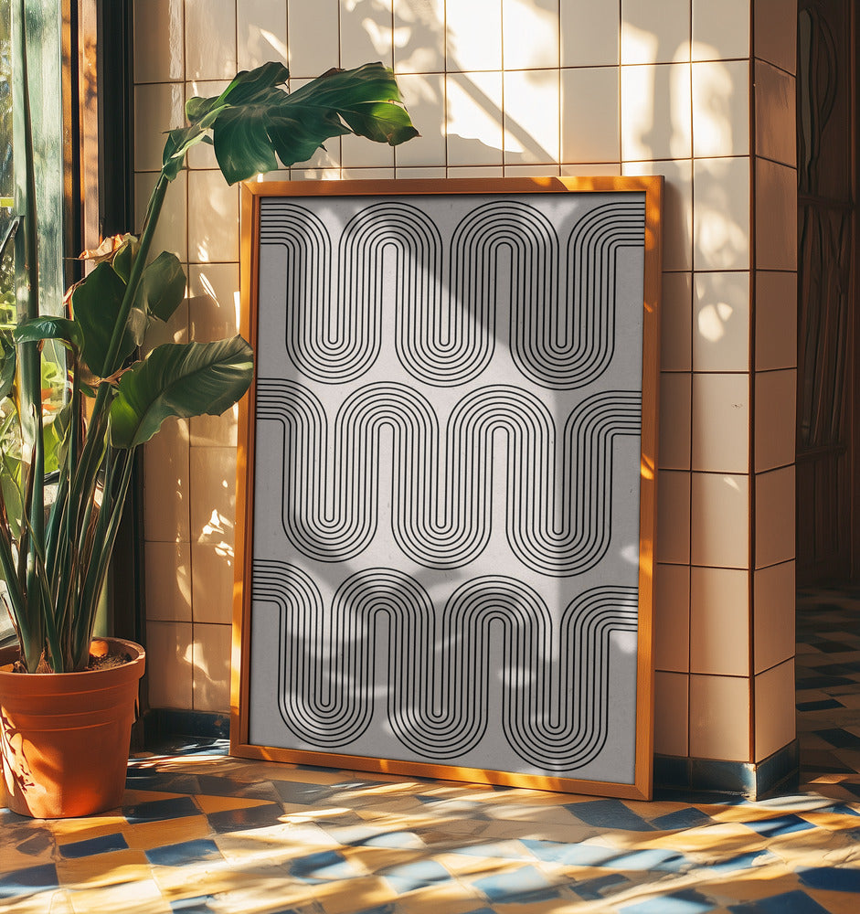 Modern Waves No.1 | Poster