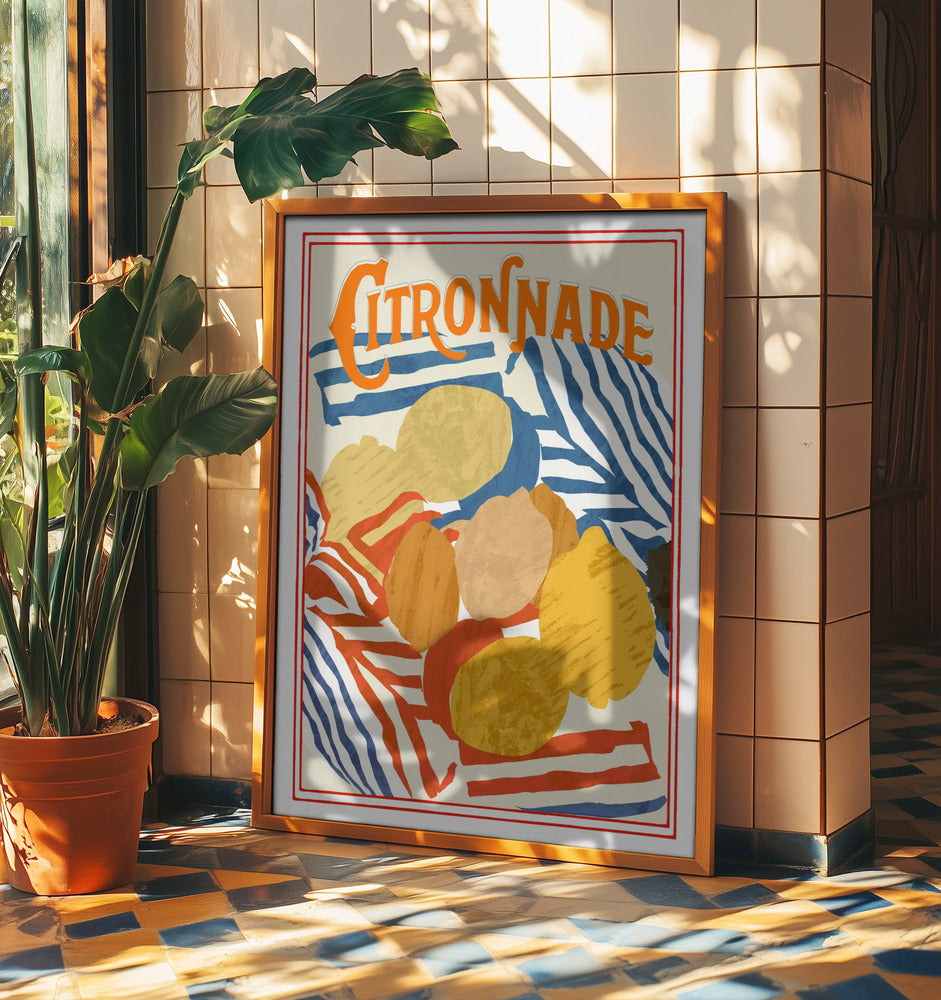 Citronnade Blue and Red | Poster