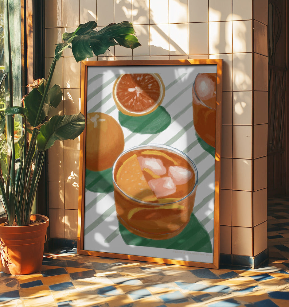 Pandc Cocktailandstripes Kopie 2 | Poster