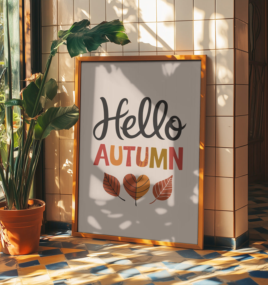 Hello Autumn | Poster