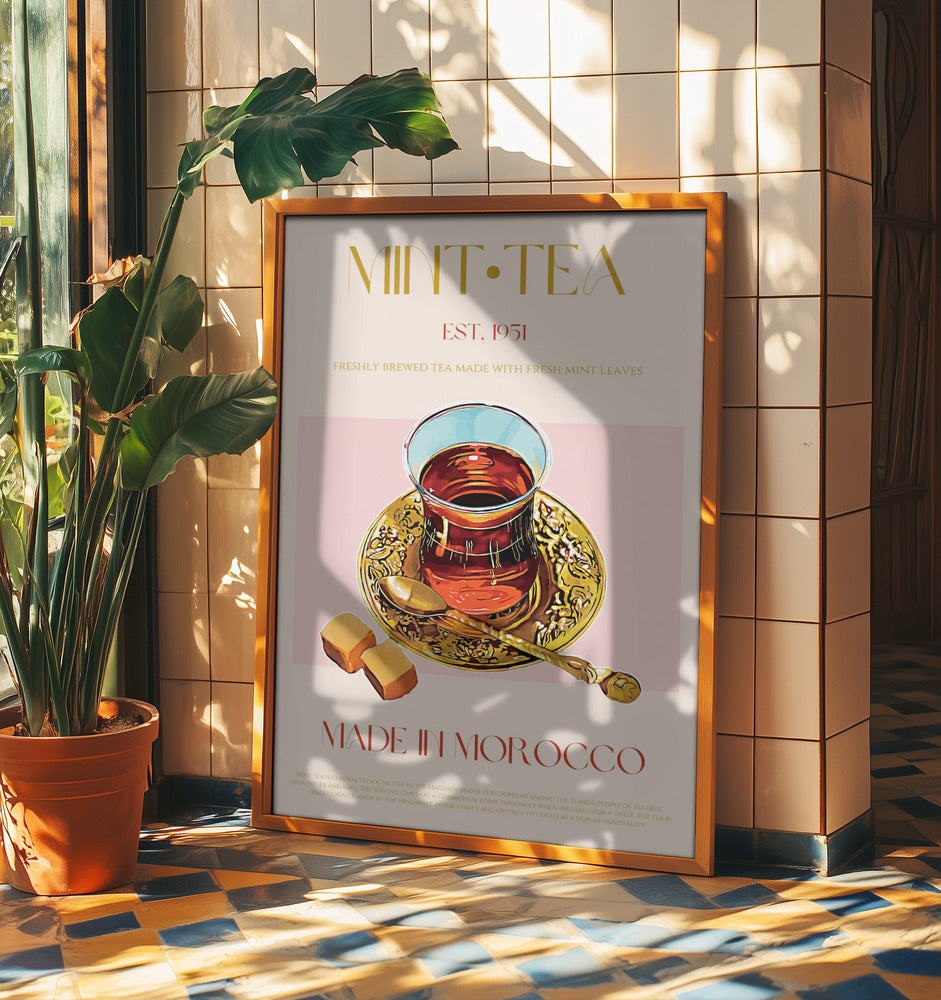 Marokkanischer Minztee | Poster