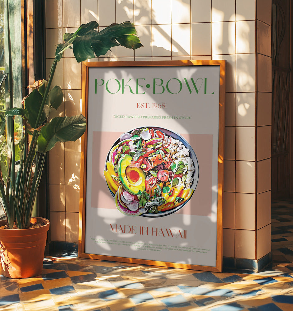 Hawaiiansk Smaklig Lycka | Poster