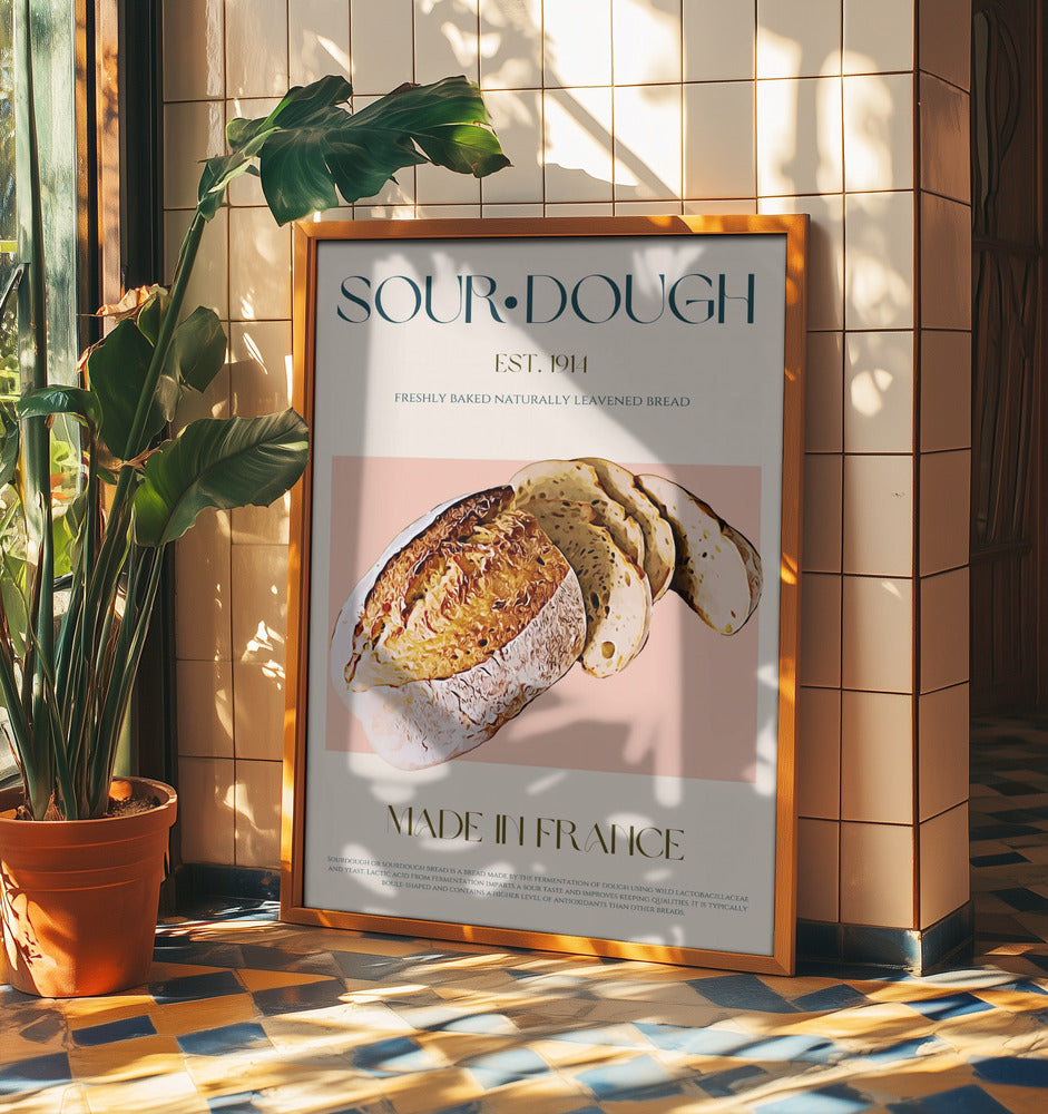 Französischer Brotgenuss | Poster