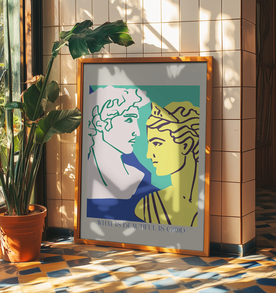 Griechische Eleganz | Poster