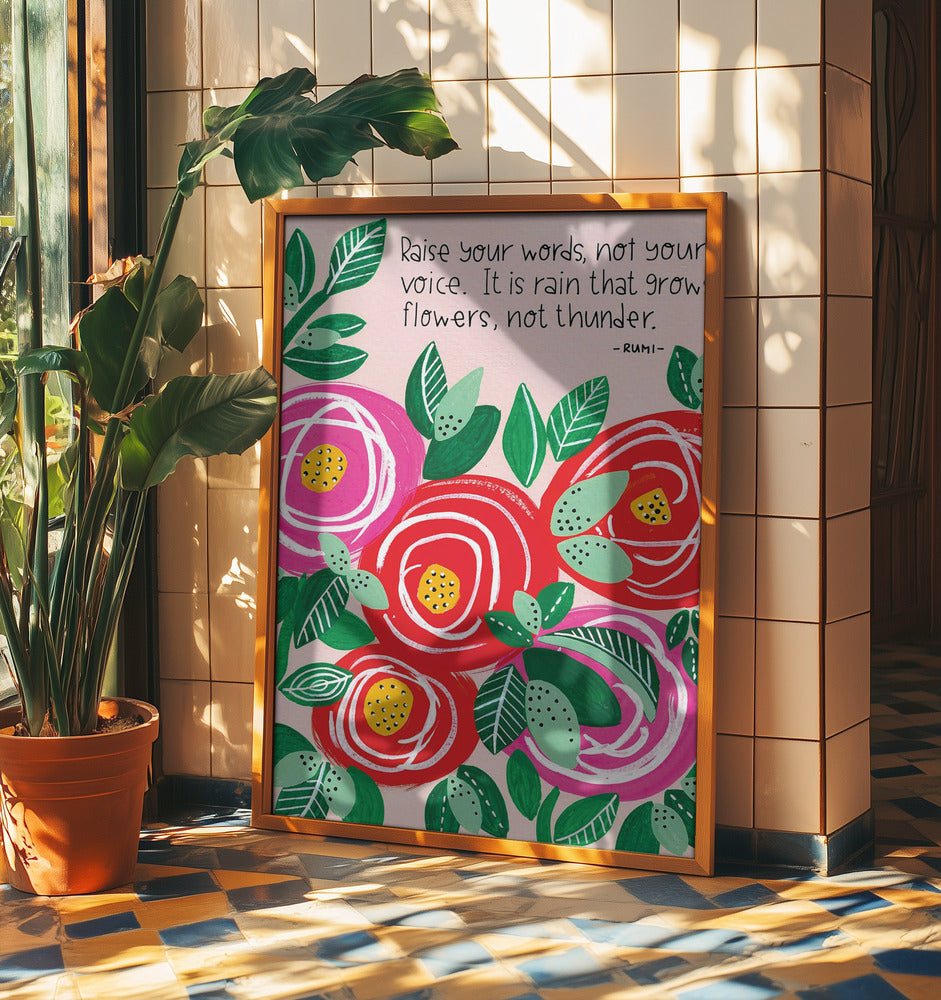 Raise Your Words | Poster