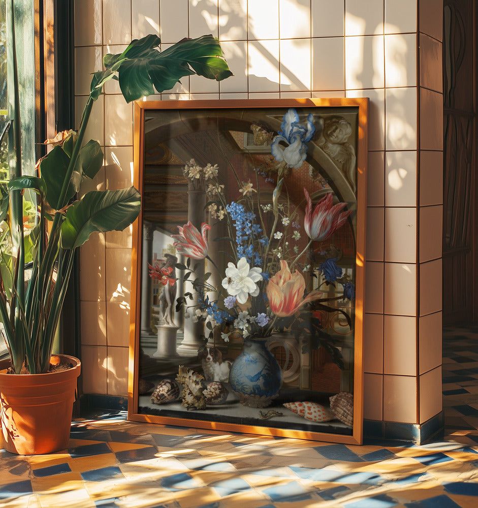 A Still Life With Perspective Dutch Masters Combined | Poster