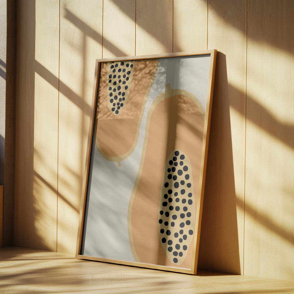 Papayafrucht | Poster - Kunstdruck