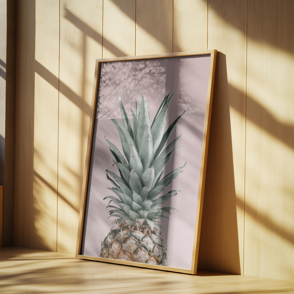 Ananaslyserød 02 | Plakater - Kunsttryk