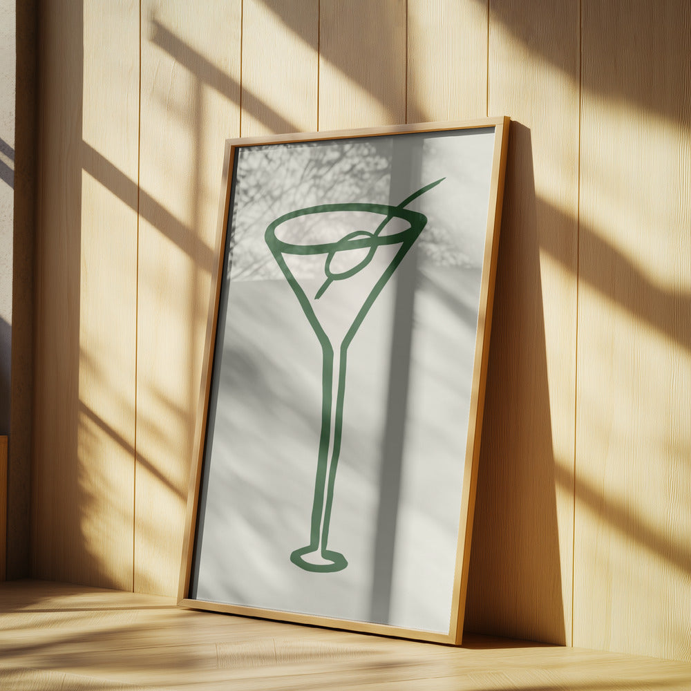 Cocktail Green | Poster