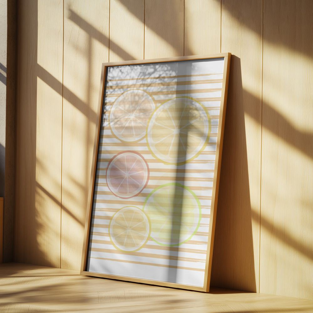 Citrus Harmoni | Plakater - Kunsttryk