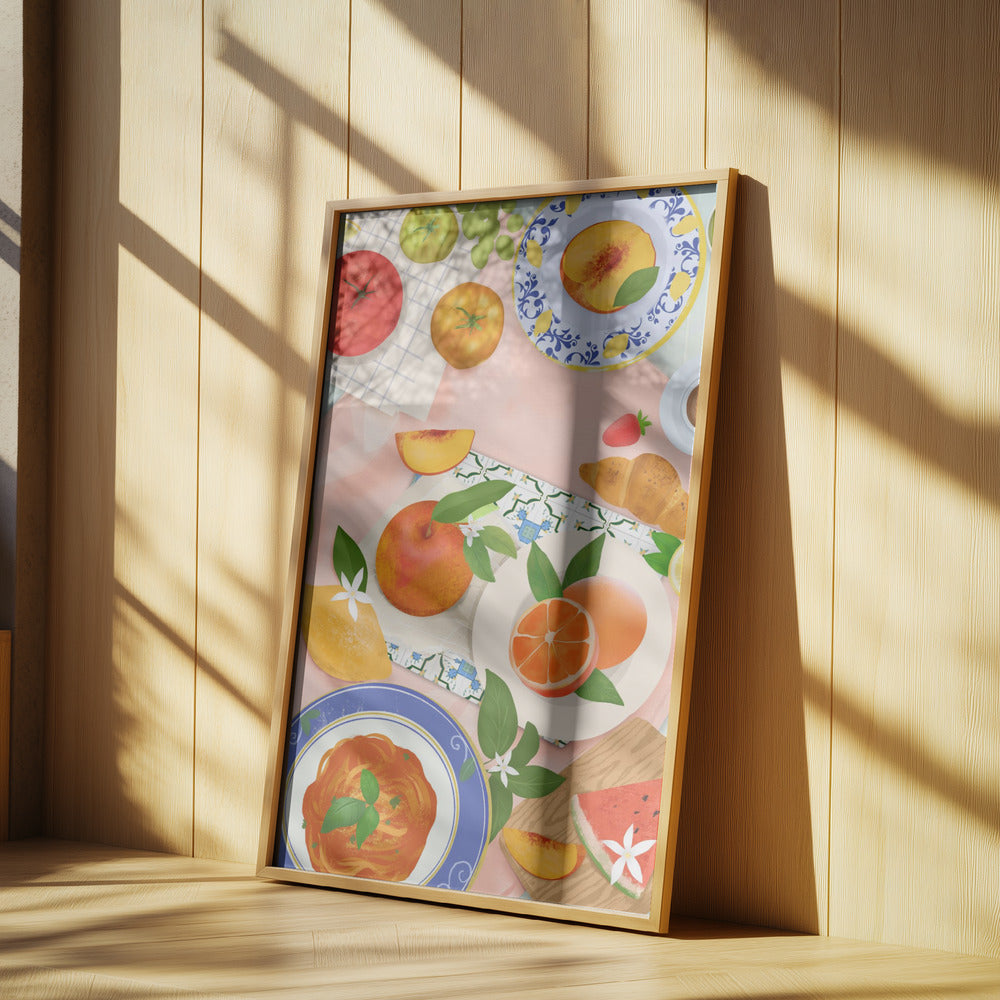 Sommerbrunch | Plakater - Kunsttryk