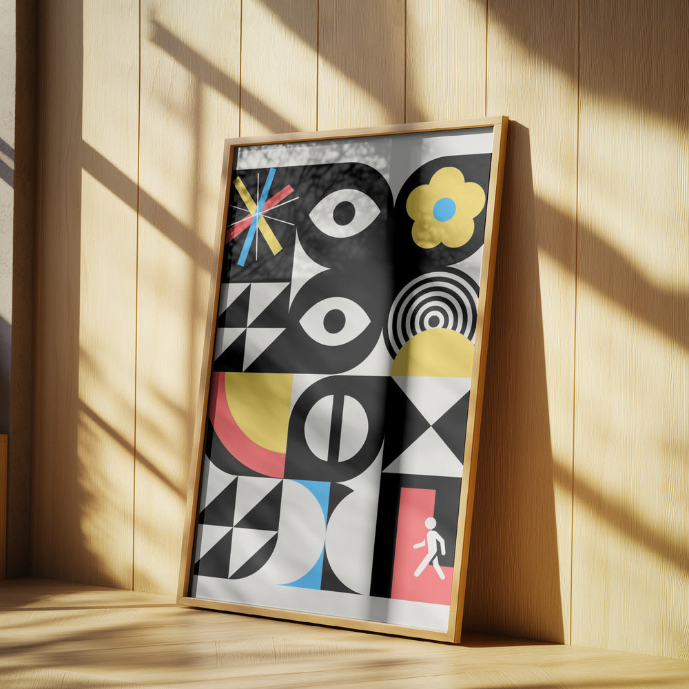 Maximalist Geometrical Surreal Design | Poster