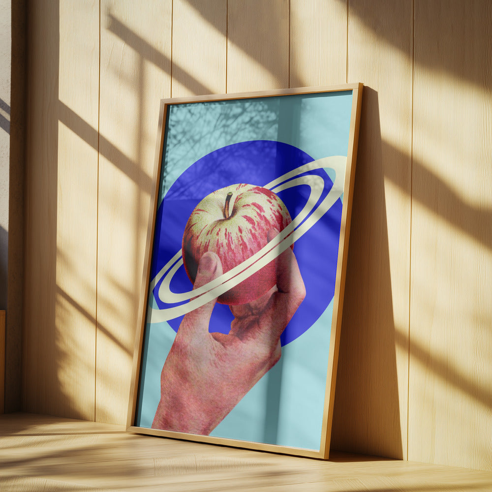 NASA-Weltraumapfel | Poster - Kunstdruck